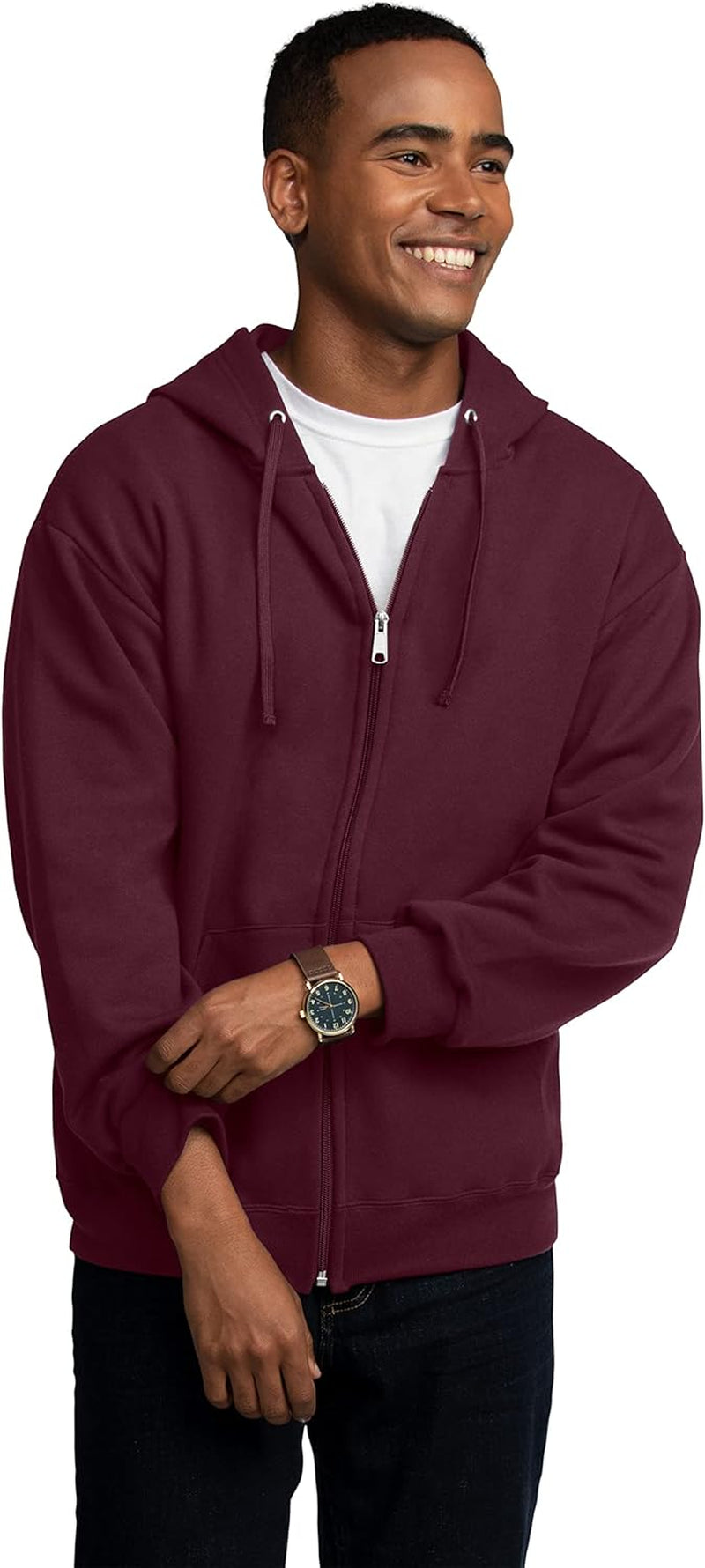 Eversoft Fleece Full Zip Hoodie for Ultimate Comfort - Unisex Adult Sweatshirt